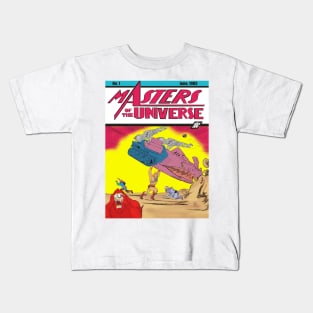 MASTERS OF THE ACTION COMIC #1 Kids T-Shirt